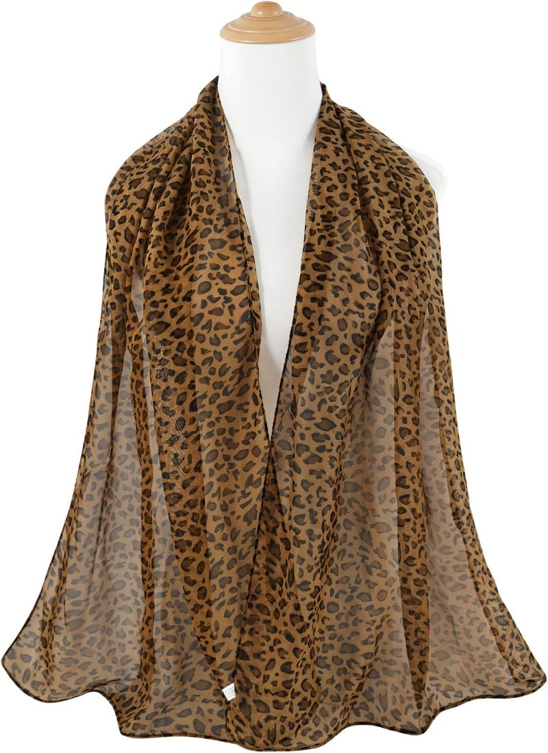 E-Clover Herebuy - Unique Women's Floral Scarves: Chiffon Flowers & Birds Printed Scarf - Image 3